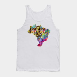 Brasil map Tank Top